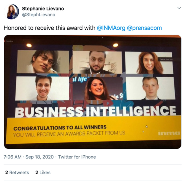 Stephanie Lievano is business development manager at Corporación La Prensa in Panama.