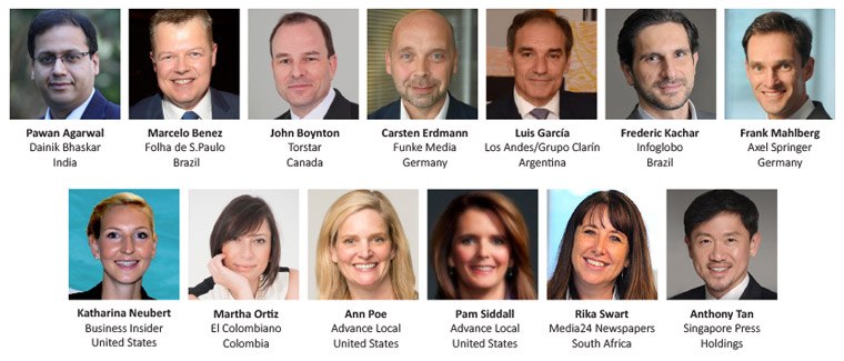 INMA confirmed 13 news media executives to its international board of directors, taking effect on June 1.