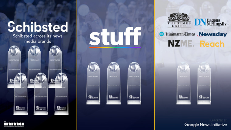 Eight companies won multiple first-place awards in this year's competition.