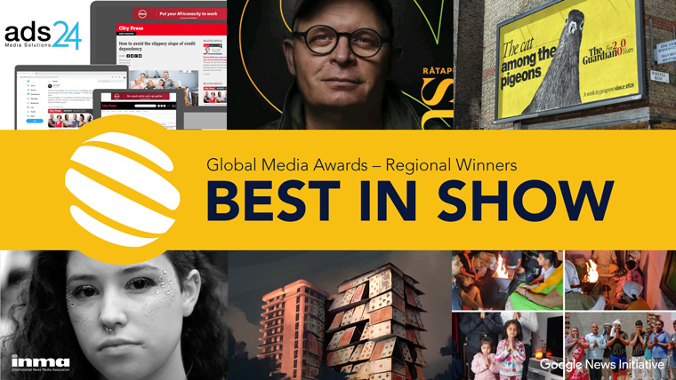 Judges selected six "Best in Show" from six regions of the world.