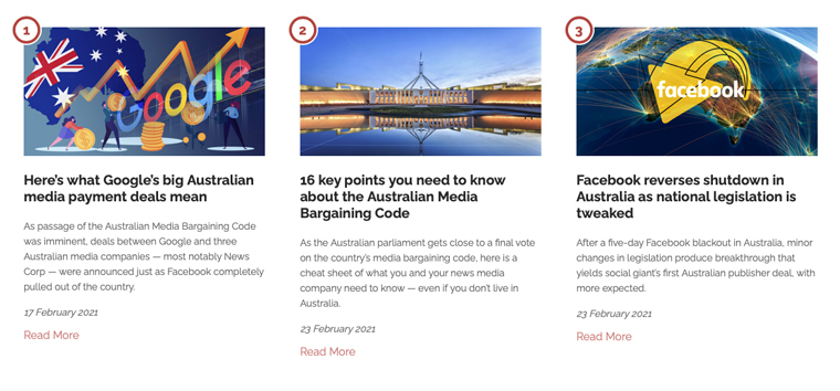 Things came to a head in the past week with Australia and Big Tech, so INMA gathered all its knowledge on the topic in one place.