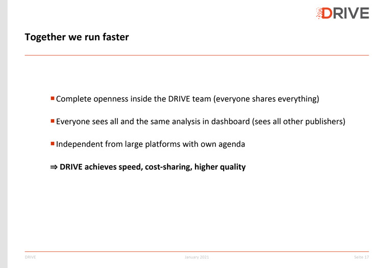 Running experiments on one or two publishers then sharing the results with all 10 saves valuable time in the race for digital subscriptions.