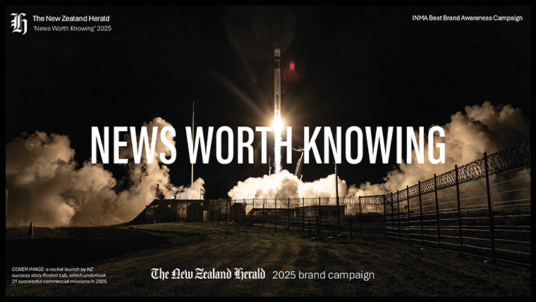The New Zealand Herald's GMA submission into the "Best Brand Awareness Campaign" category emphasised that consumers are looking for essential, trustworthy news.