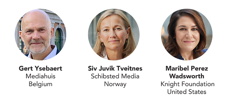 INMA members elected Gert Ysebaert as president and Siv Juvik Tveitnes as first vice president. Maribel Perez Wadsworth continues service on the INMA Board as immediate past president. Officer terms are two years.