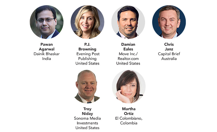 Three INMA members rotate off the board, while three others have left the board in the past year.