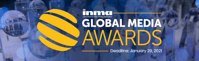 INMA has tweaked its Global Media Awards for 2021. The deadline to enter is January 29.