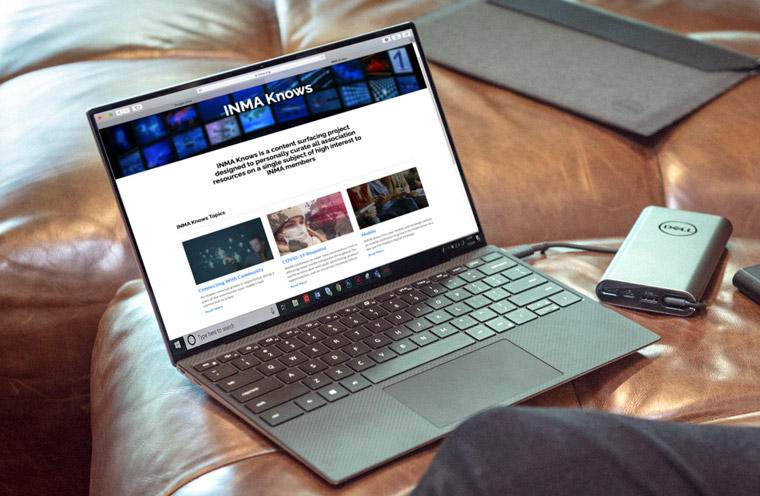 INMA created "INMA Knows" in 2020, with 11 topics currently curated for members. This year, INMA will continue the initiative with one topic per month.