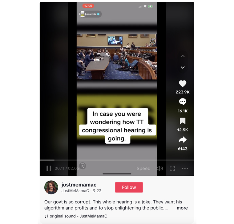 TikTok went to court as concerns about privacy dominated the news.