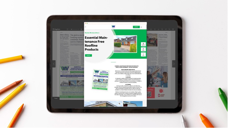 This is what an e-paper click-out looks like.