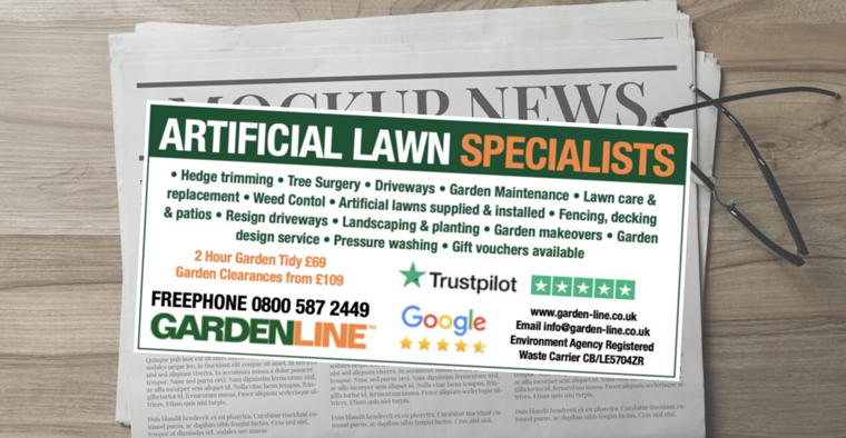 The challenge was how to transform SMB print advertisers like this one into digital display campaigns.