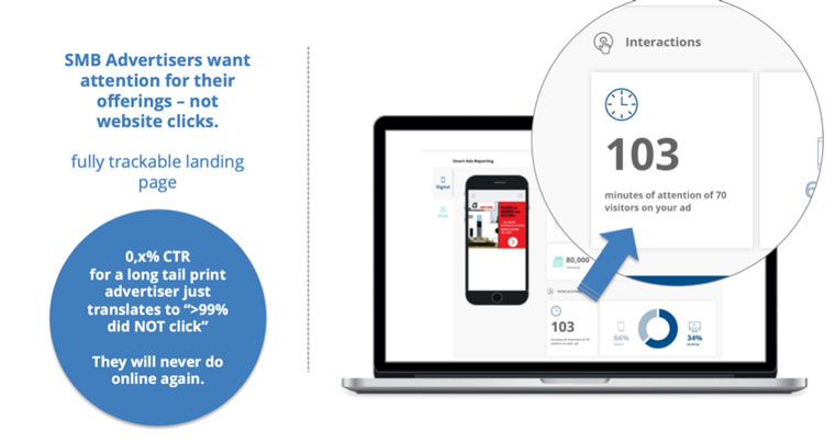 Local advertisers are not interested in the "typical" stats that online retailers care about.