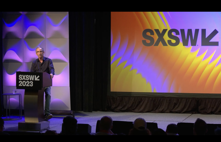 Rushkoff offered transparent insight into how tech billionaires see their place in the world at SXSW.