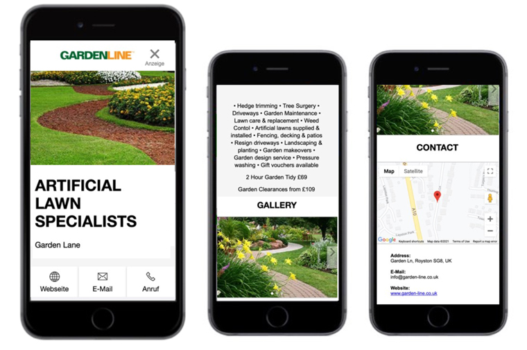 Users landing on a page need to be able to access desired information quickly and easily.