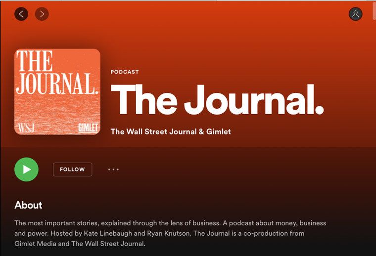 A partnership between The Wall Street Journal and Spotify has added value for both companies.