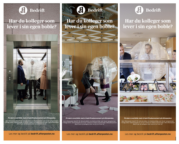 The first campaign did not achieve Schibsted’s goals of attracting explaining its offer to its corporate audience.