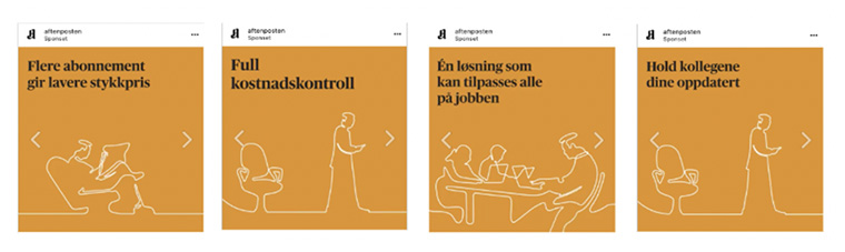 The new campaign featured targeted messages for specific audience segments.