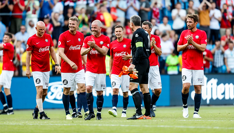 Recreating the famous soccer match was a massive task with monumental results for Aftenposten.
