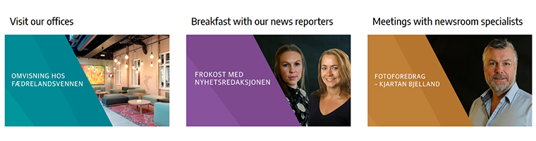 Encouraging subscribers to meet the journalists created an emotional link with the brand.