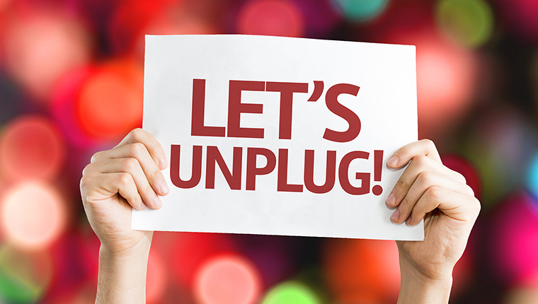 This holiday season, focus on what is not on the smartphone screen.