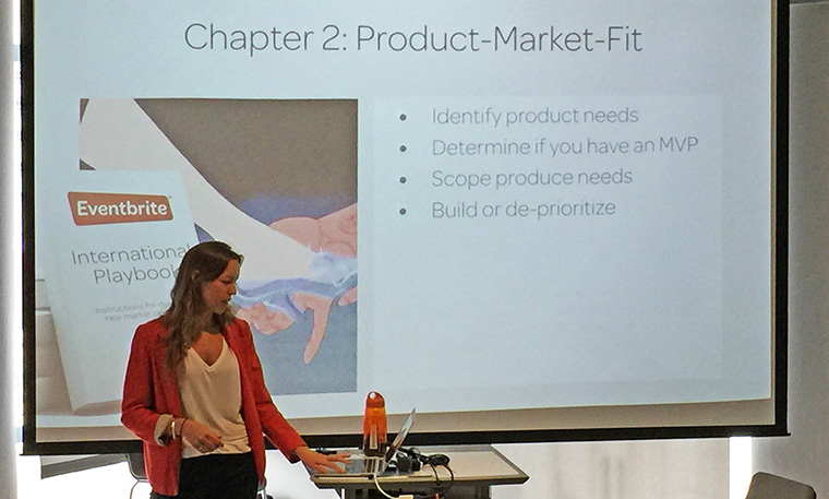 Eventbrite has created a business model that replaces the newspaper's role in listing events.