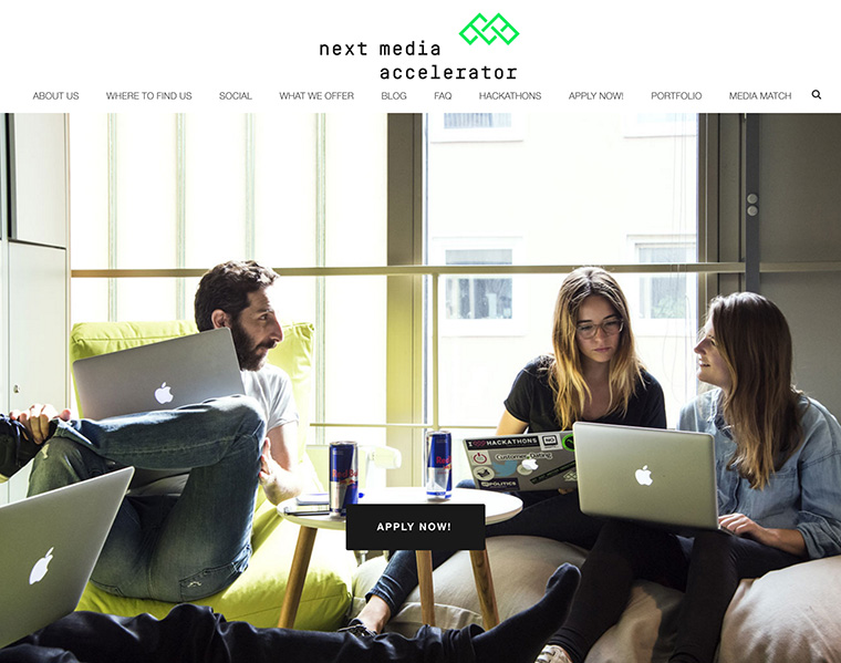 Next Media Accelerator is a win-win for legacy media companies and start-up entrepreneurs.