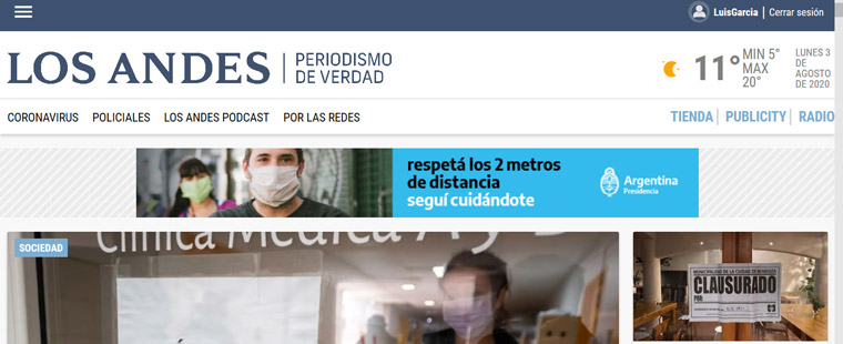 Los Andes has gone through many changes to fully realise its potential as a digital media source.
