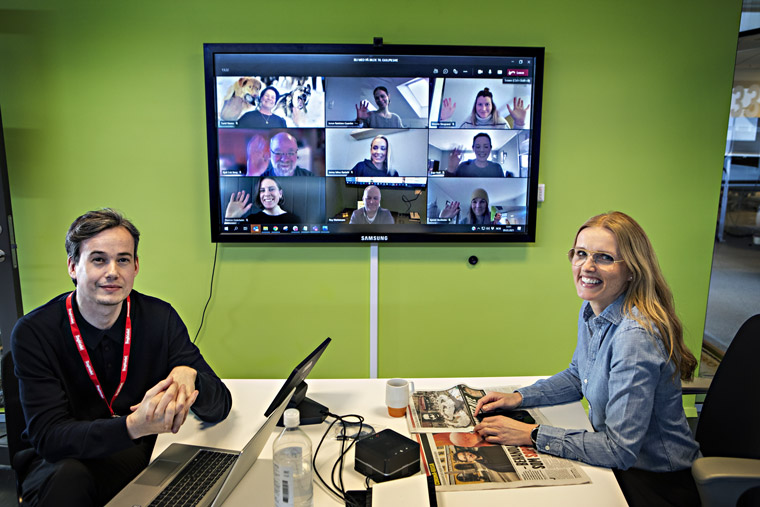 The nine-point toolbox keeps the Dagbladet team focused on its goals.
