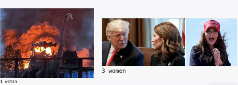 The bot has not been entirely successful in identifying gender balance.