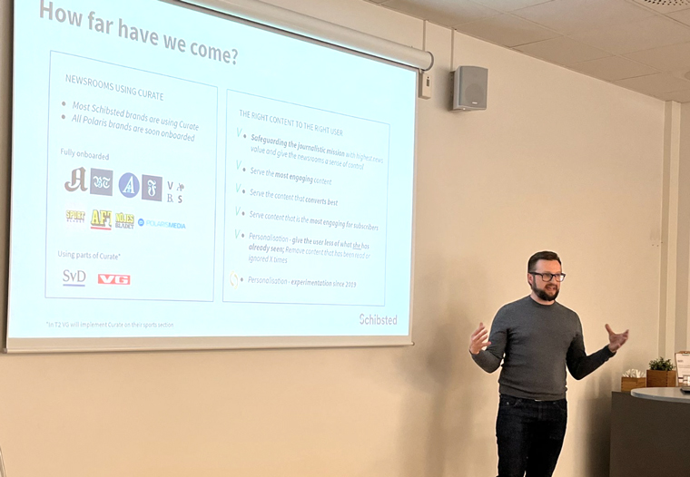 The delicate balance of front page content curation resulted in a specific algorithm being used in Schibsted newsrooms.