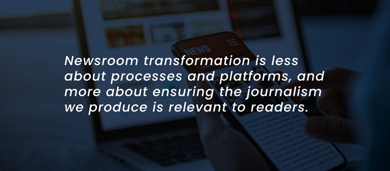Starting its third year, the INMA Newsroom Transformation Initiative has narrowed its focus.