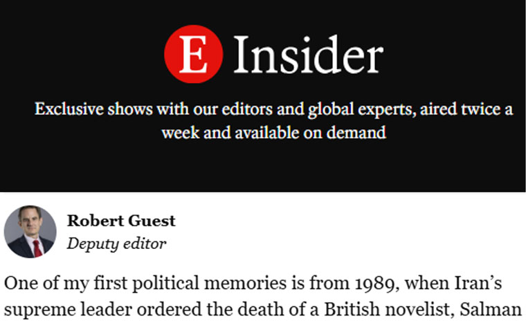 From The Economist’s Web site and its weekly highlights newsletter.