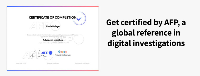 Agence France Presse has created an online training course for journalists.