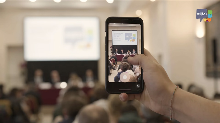 Speakers at the International Journalism Festival spent a lot of time discussing generative AI and its risks in journalism.