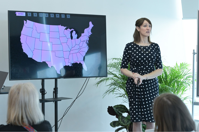 Jess Awtry walks through seven things news organisations can be doing today. Photo by: Robert Downs Photography.