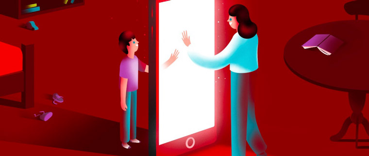 Vodafone emphasises connection in a time of deep disconnection.