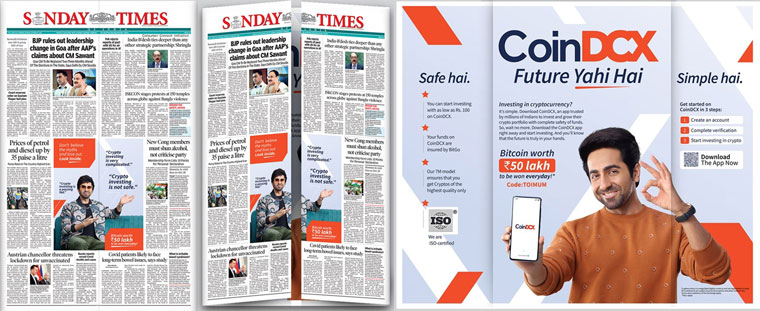 Innovative designs encourage people to look at and interact differently with the printed newspaper.
