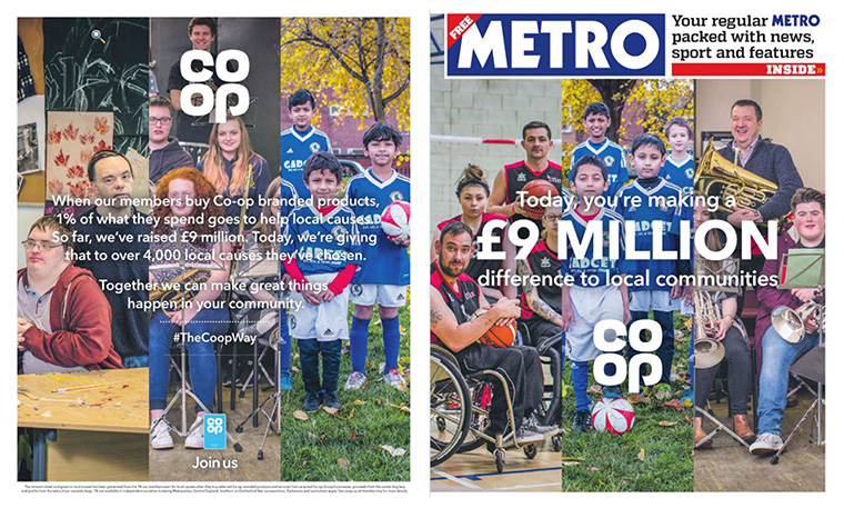 #TheCoopWay initiative was successfully spread across many media platforms.