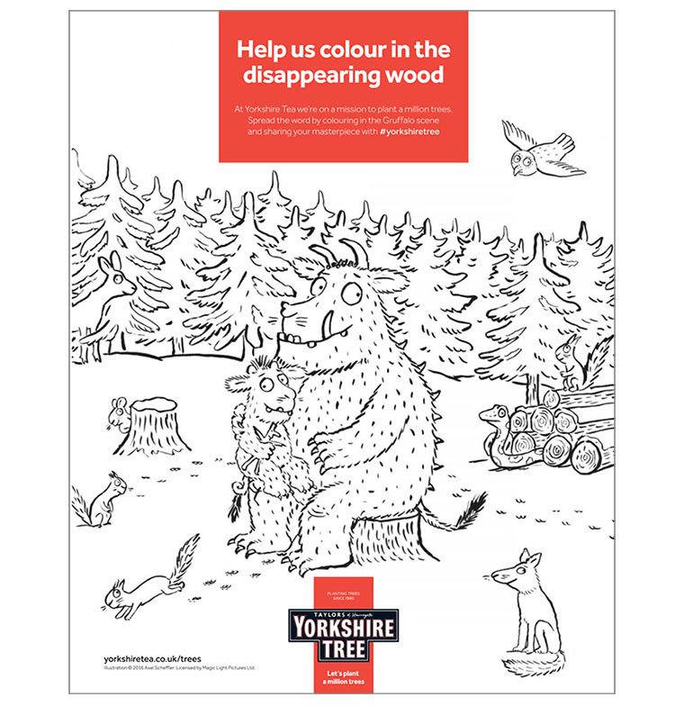 The latest Yorkshire Tea ad called for audience participation.