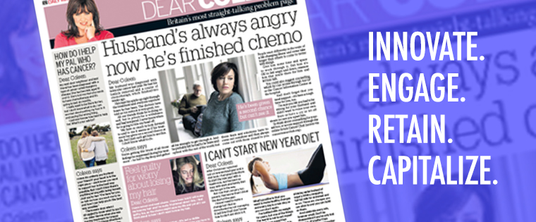 Cancer Research UK took over popular pages to capture attention.