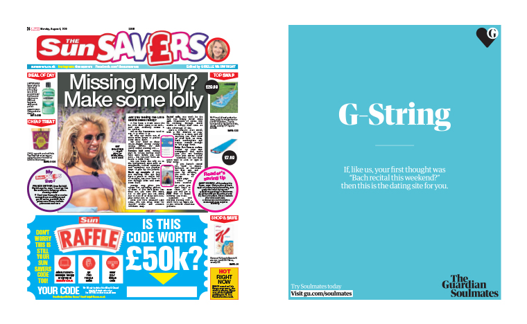 The Guardian Soulmates app attracts readers to products beyond the newspaper.