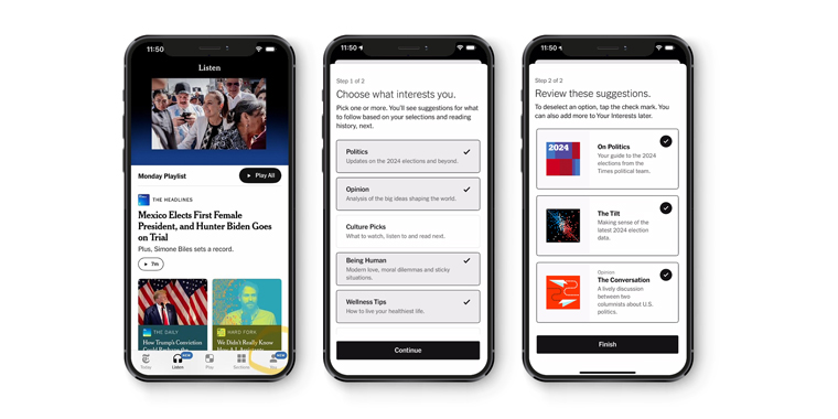 The app is also more personalised with its You feature.