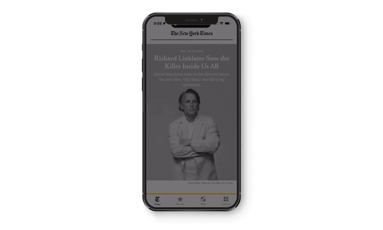 The app also now features live images.