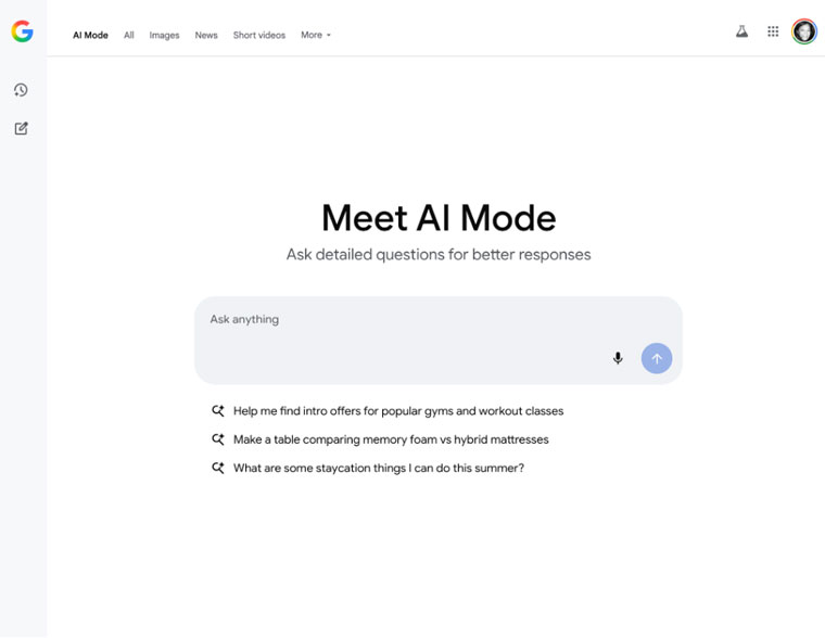 Google's new AI Mode is transitioning users away from traditional search.