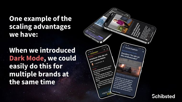 By establishing a central team for managing native app projects, Schibsted has been able to scale faster and more efficiently.
