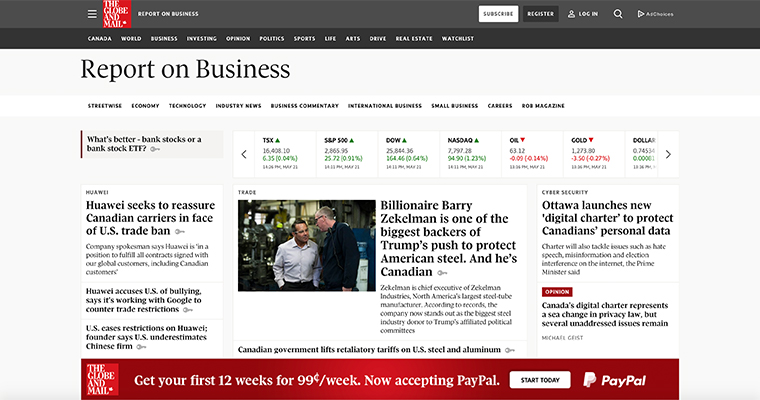 To ensure success when launching its new product, Report on Business, the Canadian media company considered the benefits for all stakeholders.