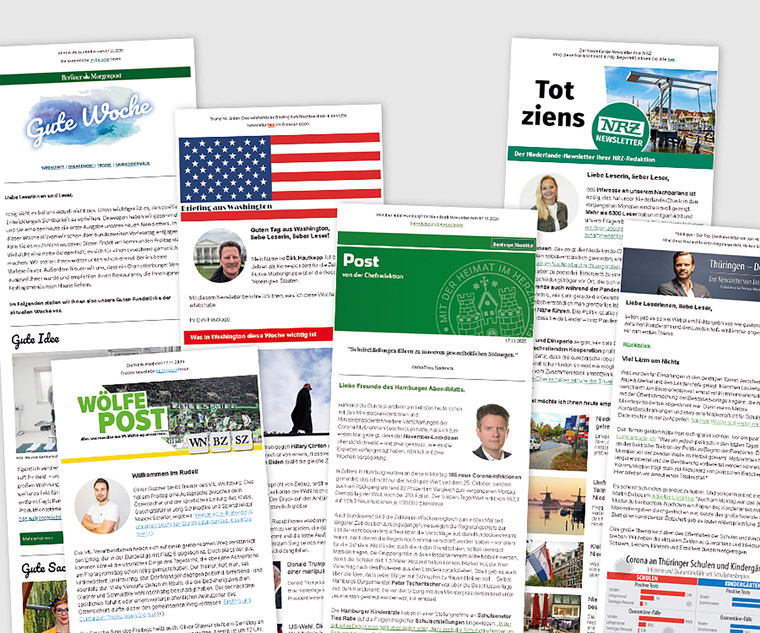 Funke Mediengruppe grew its newsletter subscriber base by 150,000 readers in a single year.