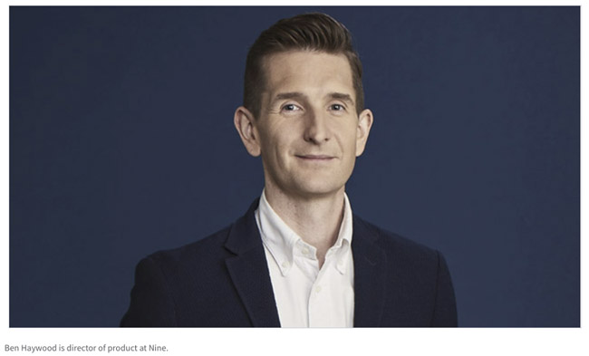 Ben Haywood is director of product at Nine.