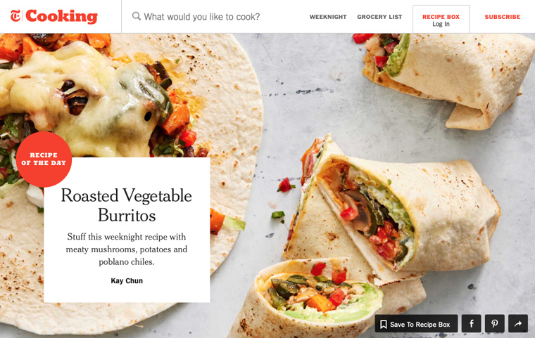 Readers are willing to pay for New York Times Cooking content because the content solves a problem for them.
