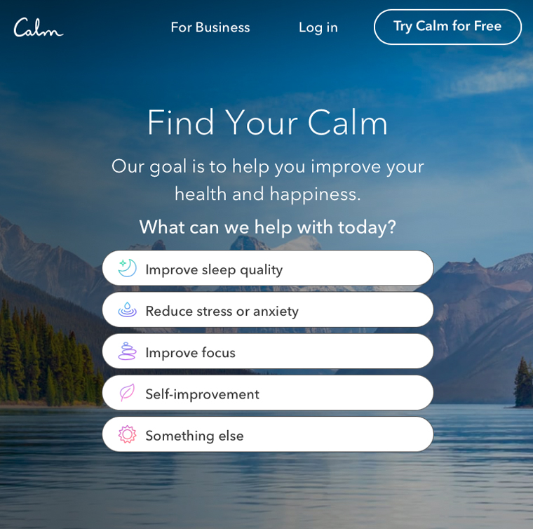 Calm product team members prioritise listening to feedback from users.