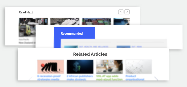 An excellent use of machine learning for news publishers is personalised content on their home page.